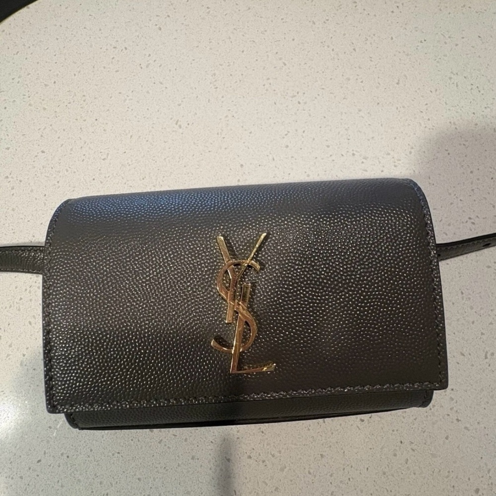 YSL Black Belt Bag - Picture 2 of 9